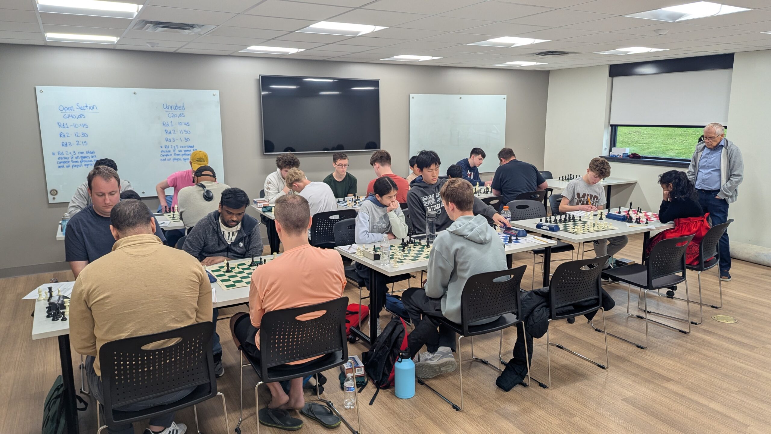 Great turnout for Saturday’s chess tournament