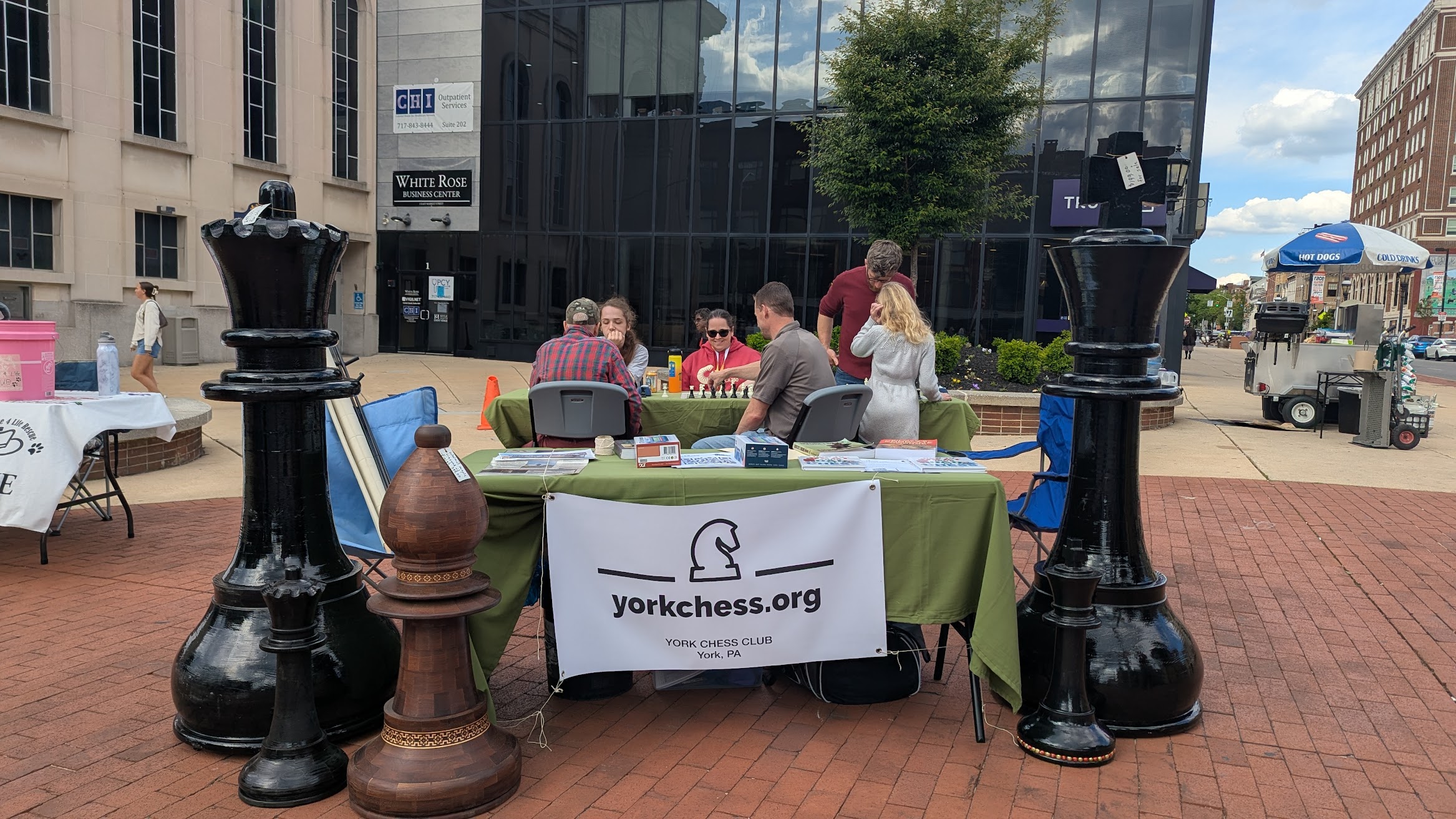 Chess on the Square was a lot of fun!